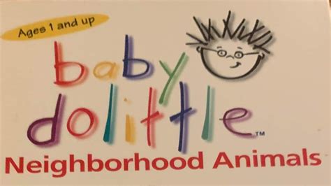 Look what I got today! - Review of Baby Dolittle: Neighborhood Animals ...