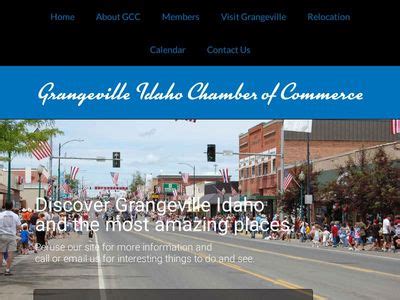 Grangeville Chamber of Commerce - Visit North Central Idaho