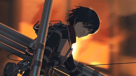 Download Mikasa Ackerman Anime Attack On Titan 4k Ultra HD Wallpaper