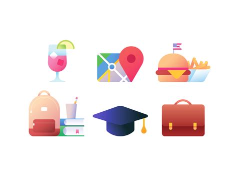 Topic Icons by Paulius on Dribbble