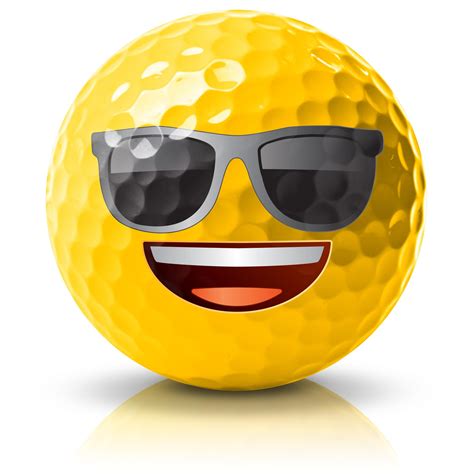 Emoji Official Novelty Fun Golf Balls (Pack of 12): Amazon.co.uk ...