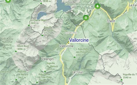 Vallorcine Skigebied Gids, Lokaliteitkaart en Vallorcine Skivakantie ...