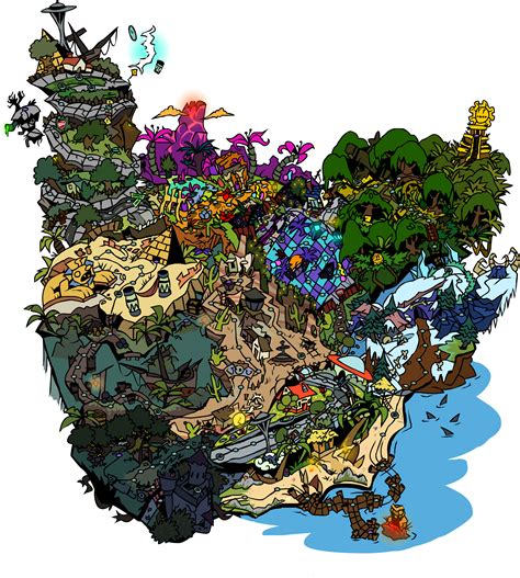 PVZ2 World Map (Including Modern Day) by DevianJp824 on DeviantArt ...