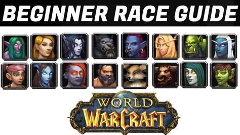 Complete WoW RACE Picking Guide (What To Play in 2024?) - YouTube