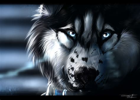 Anime Wolf Pack Wallpaper