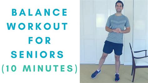 10-Minute Balance Workout For Seniors | More Life Health - YouTube