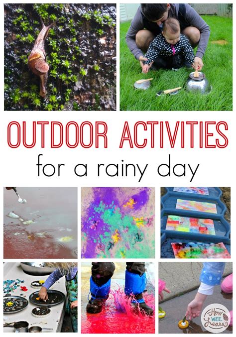 Rainy Day Activities - How Wee Learn