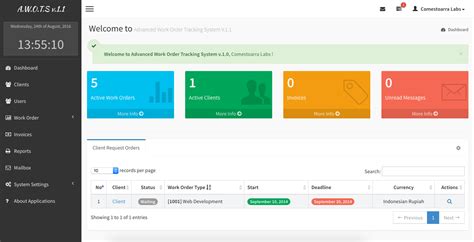 Advanced Work Order Tracking Management System | Kinetic Technologiez