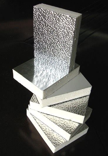 China PIR Polyisocyanurate Foam Insulation Board / PU Foam Duct Board ...