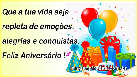 Frases de Feliz Aniversário Lindas - Frase Curta