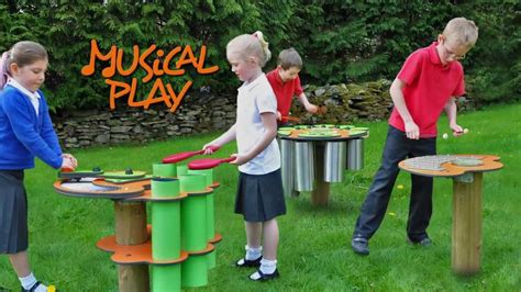 Musical Play - Schools & Nurseries Playground Equipment - YouTube