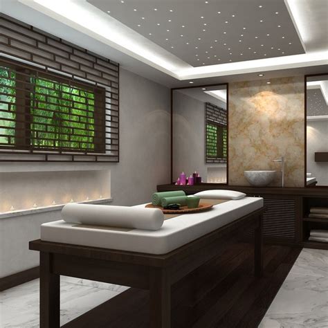 scene spa massage 3d model