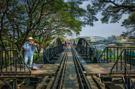 Visiting The Bridge On The River Kwai, Kanchanaburi