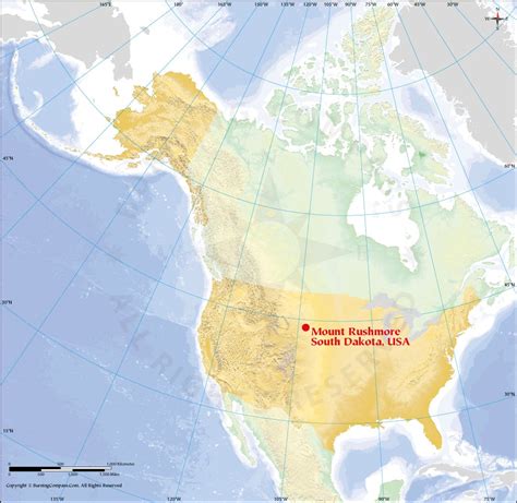 Where is Mount Rushmore Located ? - Mount Rushmore on US Map