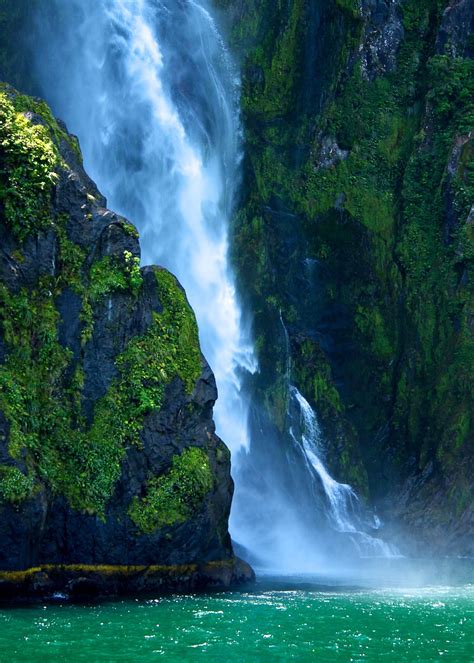 Stirling Falls ~ Milford Sound, New Zealand ~ by dazstudios Beautiful ...