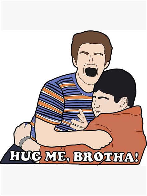 "Drake and Josh - Hug Me Brother!" Sticker by Molski | Redbubble