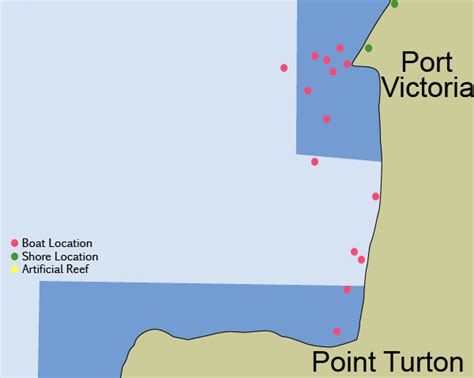 Greg James' Fishing Pathfinder - GPS Marks for South East Spencer Gulf