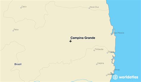 Campina Grande (CPV) Airport - WorldAtlas