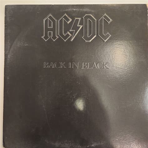 AC/DC - Back In Black (S) – VinylGOATSTL