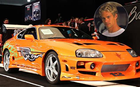 Paul Walker's Toyota Supra sells for 10 times original price