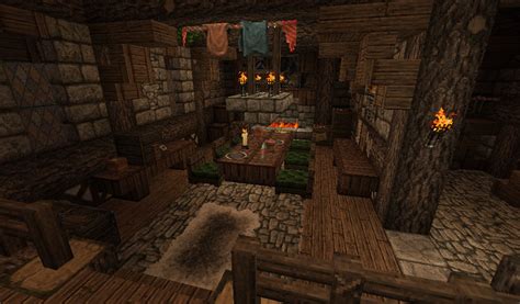 Minecraft Medieval Interior Design Ideas : Minecraft Blueprints ...