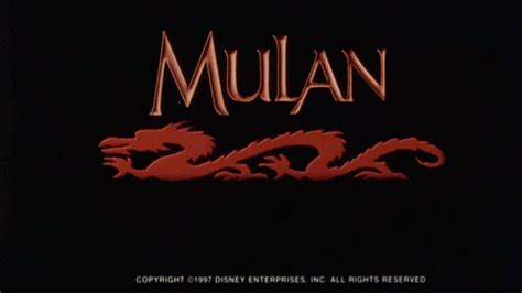 Mulan - Teaser Trailer #1 (35mm 4K) (December 16, 1997) - YouTube