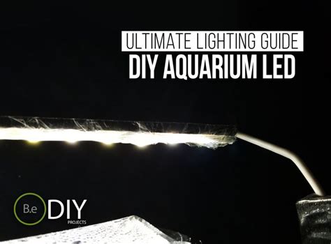 Ultimate DIY LED Aquarium Lighting Setup For Cheap! - Bantam.Earth