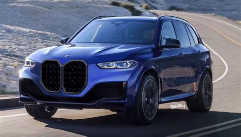 2022 BMW X5 Gets Tall Grille Digital Facelift, Looks Weird - autoevolution