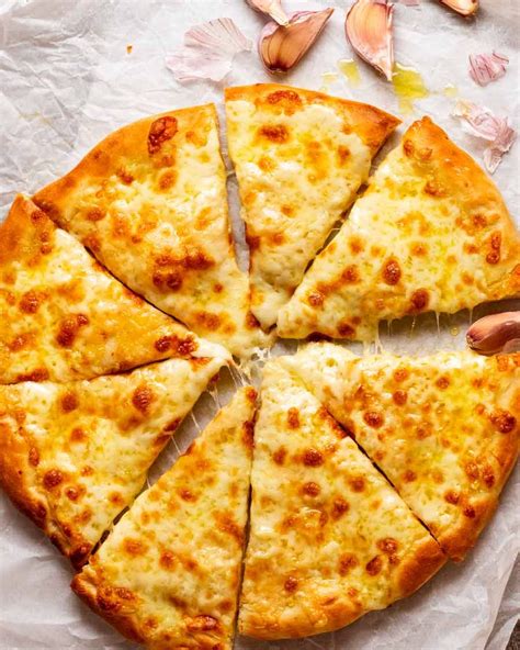 Garlic cheese pizza | RecipeTin Eats - Nwn