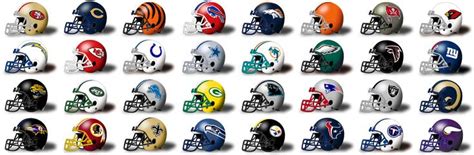 Find the NFL Helmets Quiz - By mhershfield