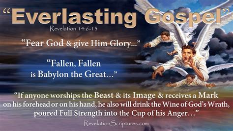 3 Angels Message – Revelation 14 – Everlasting Gospel | Revelation 14 ...