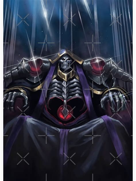 "Ainz Ooal Gown Overlord Design Fanart" Art Print for Sale by valekun ...