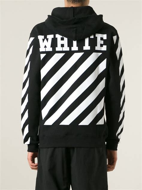 Off-White c/o Virgil Abloh 'New Caravaggio' Hoodie in Black for Men - Lyst