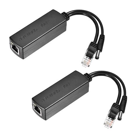 Active PoE Splitter Power over Ethernet Adapter 48V to 12V IEEE 802.3af ...