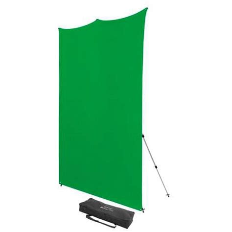 Westcott X-Drop Pro Fabric Backdrop Kit (Chroma-Key Green Screen, 8 x 8 ...