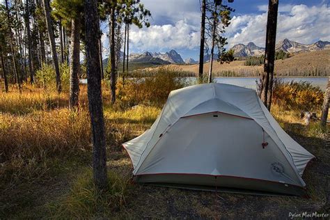 Camp on Little Redfish Lake | Easy camping hacks, Lake camping, Camping ...