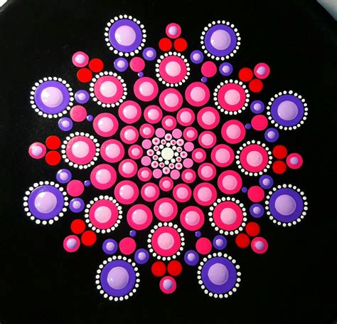 Mandala Painted Rocks - Beautiful Dot Art Painting Crafts