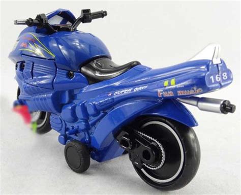 Kids Red/ Blue/ Yellow/ Black Pull-Back Function Motorcycle Toy ...