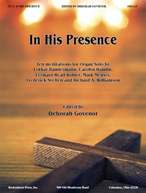 In His Presence - digital download