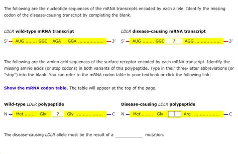 Solved 7. Single base pair mutations responsible for human | Chegg.com