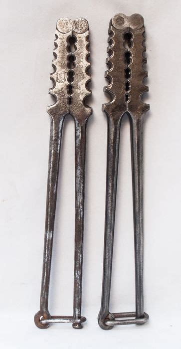 Two vintage reversible iron telephone Lineman crimping tool pliers ...