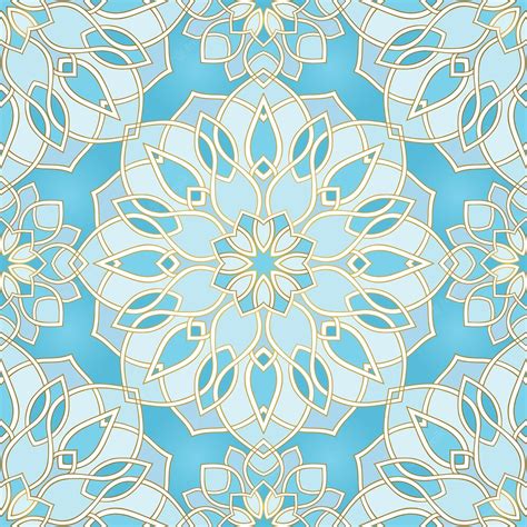 Premium Vector | Blue abstract pattern.