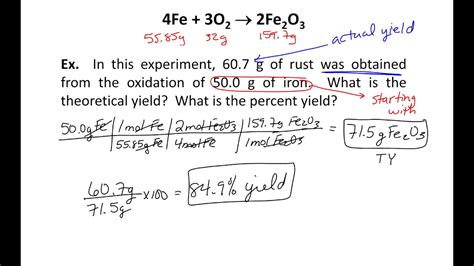 Theoretical And Percent Yield Calculator