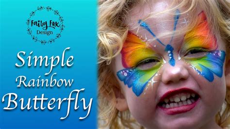 Butterfly Face Painting For Kids