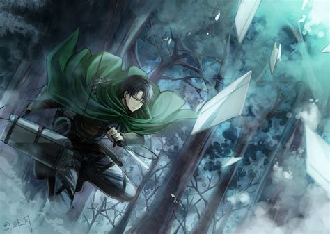 Levi Ackerman Fondo de Pantalla and Fondo de Escritorio | 1366x973 | ID ...