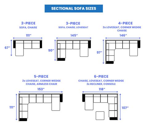 Sectional Sofa Dimensions (Sizes Guide)