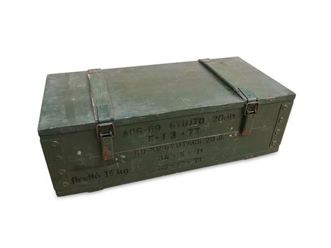 Army Box Ammo Military Metal Storage Box Tool Box Metal Clip Lock ...