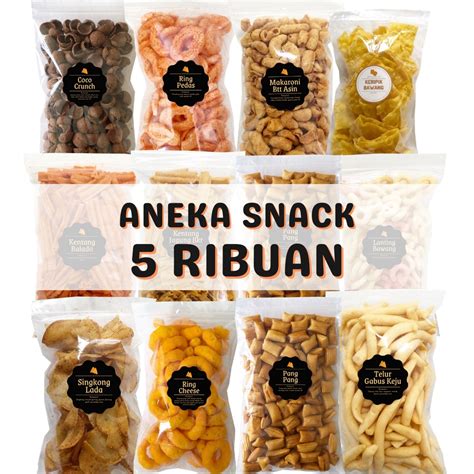 Jual [KENZ SNACKS] Aneka Snack Serba 5.000 / Camilan 5 Ribu Bebas Pilih ...