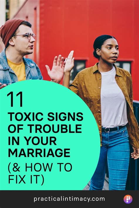 11 Toxic Signs of Trouble(And How to Improve Your Marriage - Fast) in ...