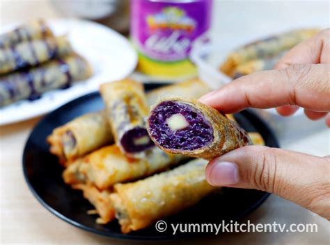 Ube Turon Malagkit (with Costing) - Yummy Kitchen